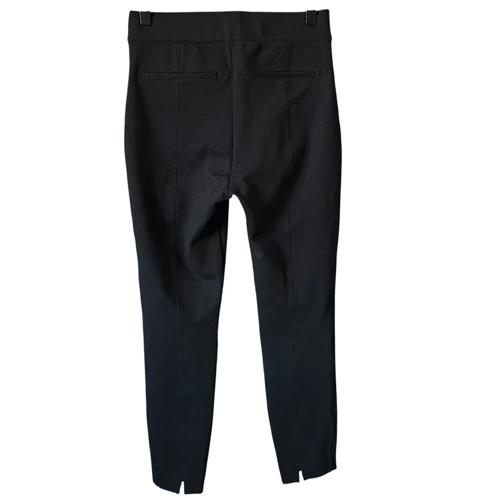 SPANX The Perfect Black Pant Trousers Ankle Backseam Slimming Size Small